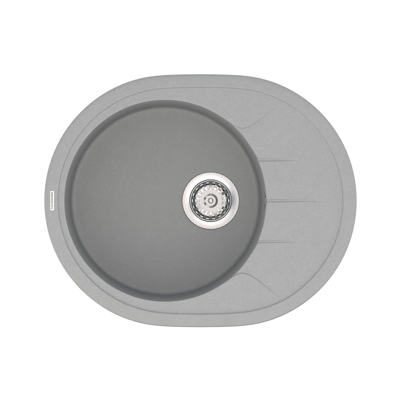 Кухонна мийка Vankor Sity SMO 02.61 Gray 6050, фото 1