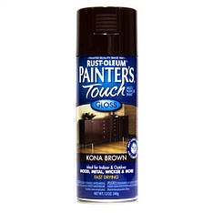 Фарба універсальна Painter's Touch, коричнева глянсова, аерозоль, 0,34 кг