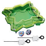 Набір пухирців Зірковий Шторм Beyblade Burst Evolution Star Storm Battle Set, Satomb S3, Valtryek V3, фото 3