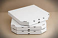 Коробка для піци та хачапурі біла 350*350*40, фото 2