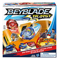 Набор волчков Легендарные Сражения Beyblade Burst Epic Rivals Battle Set, Valtryek V2, Spryzen S2