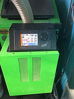 Установка пеллетной горелки Air Pellet 36 кВт в котёл Kostrzewa Pellets 24 от наших партнёров Компании Marten 1