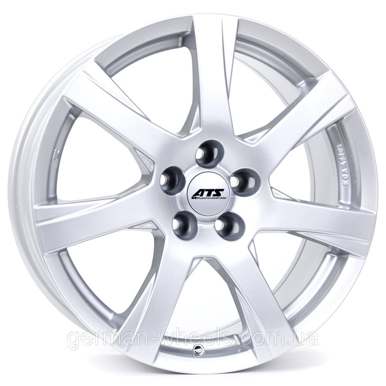 Диски ATS (АТС) модель TWISTER колір Polar-silver параметри 6.5J x 16" 5 x 105 ET 38