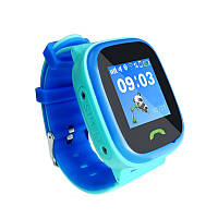 Детские умные часы SUNROZ HW8 смарт-часы с GPS 1.22"" 420mAh Голубой (SUN0907)