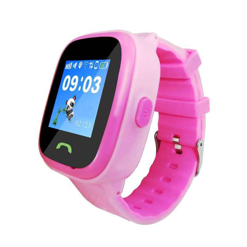 Детские умные часы SUNROZ HW8 смарт-часы с GPS 1.22"" 420mAh Розовый (SUN0908) - фото 1 - id-p721636047