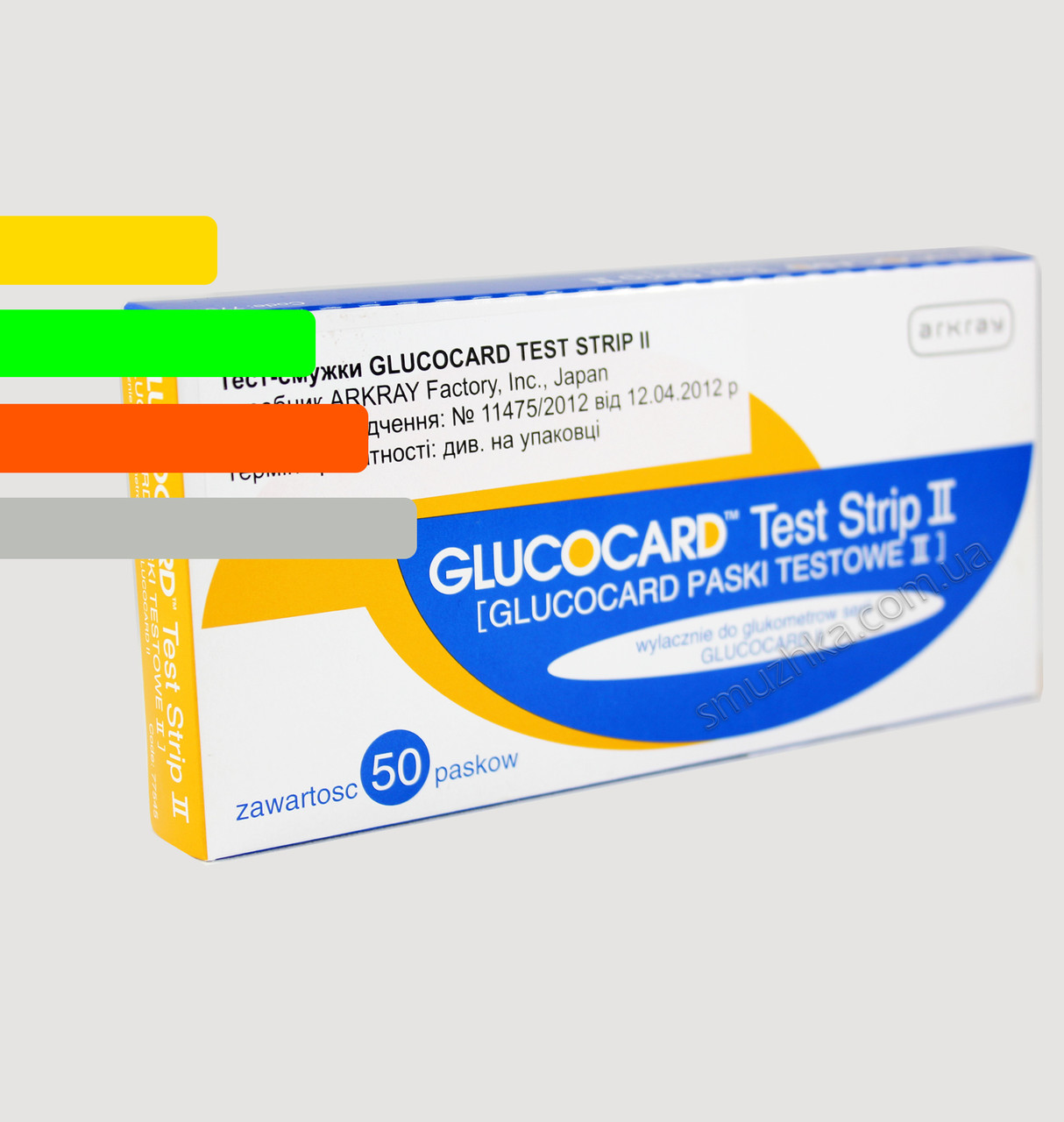 Тест-смужки Глюкокард 2, 50 шт. - Glucocard II #50 Arkray