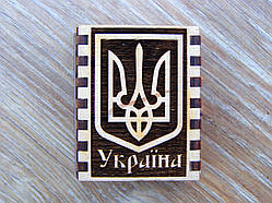 Спички-магнит "Україна", з гербом