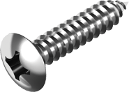 DIN 7983 Саморіз із напівпотайною головкою PH