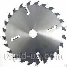 Дискова пила 350х50х24+4z Поділля для многопильных верстатів з підрізними ножами