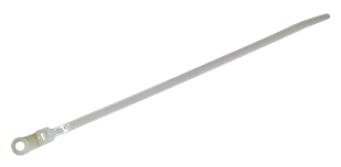 Стяжки пластикові прозорі з отвором
