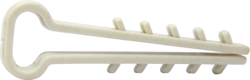 Дюбель ялинка для плоского кабелю, фото 1