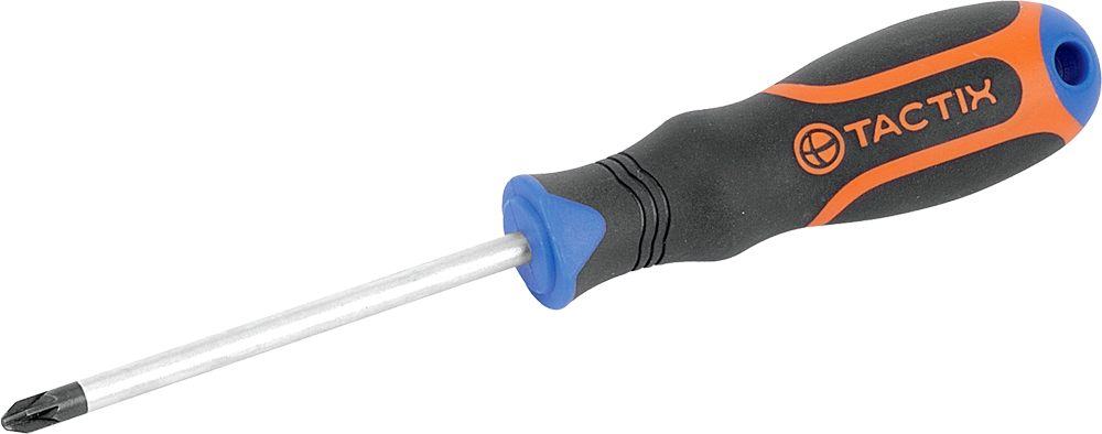 Викрутка хрещата PZ 0х75мм TACTIX, фото 1