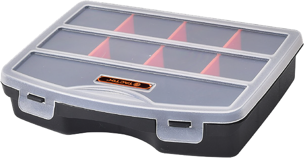 Органайзер для метизов  19х15х4см, 8 відділень, фото 1