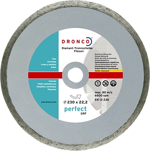 Диск кер.граніт/пліт.125х1.9х22.2 алмаз Dronco