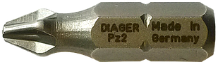 DIAGER Біта PZ 1 25 мм хрестова