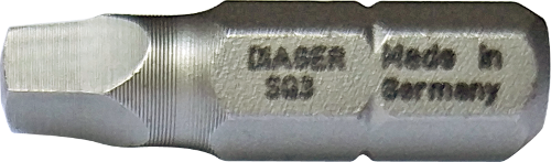 DIAGER Біта SQ 0 25 мм квадратна, фото 1