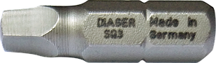 DIAGER Біта SQ 0 25 мм квадратна