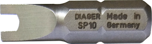 DIAGER Біта SP 10 25 мм виделкова Spanner