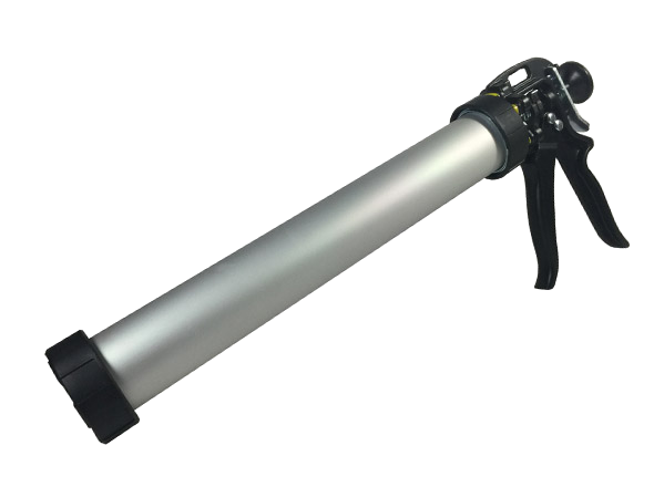 Пістолет д/герметика алюм.26:1 600 мл, фото 1