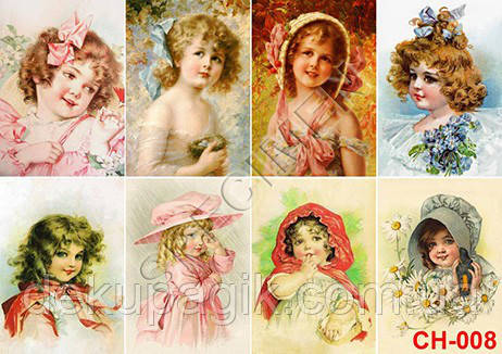 Декупажна карта 21х30см DC CH - 008, фото 1