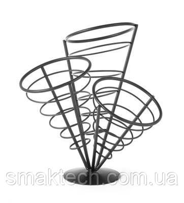 Підставка для картоплі-фрі на 3 пакету Hendi 630921, фото 1