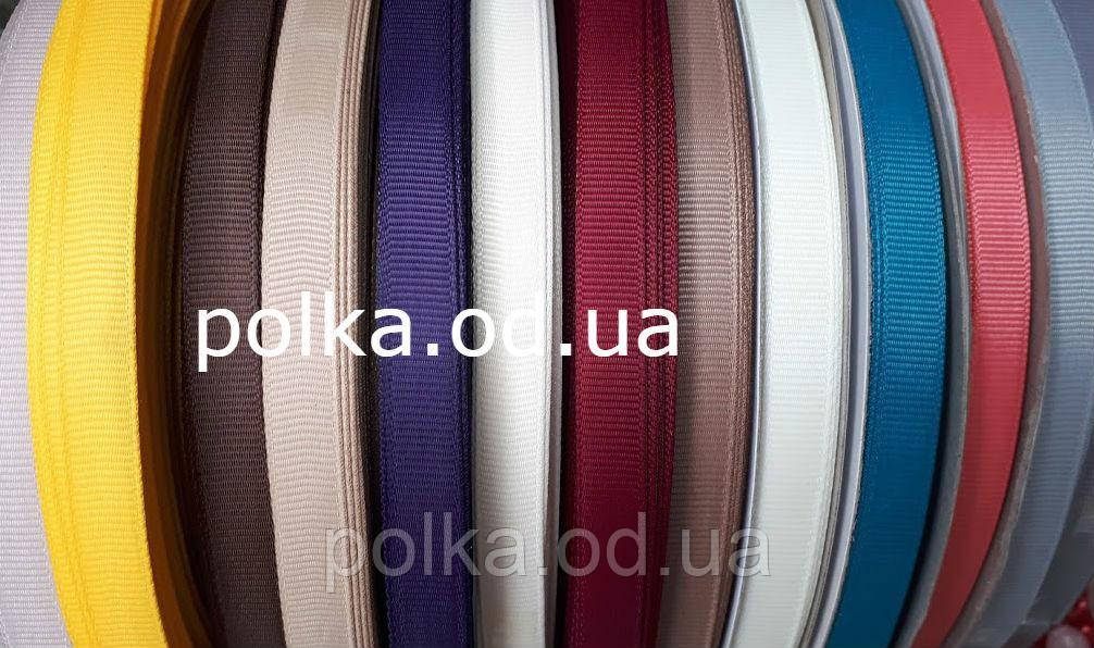 Стрічка репсова 40 мм кольорова (1уп = 92 м)