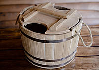 Запарник для віників дубовий 35 літрів hotdeal, фото 2