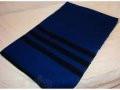 Армійське ковдра напіввовняна синя з чорними смугами