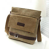 Чоловіча сумка muzee Yowind, вінтажна чоловіча сумка крос-боді, фото 4
