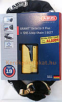 Цепь с замком ABUS 8077/12KS120 Granit Detecto X-Plus YELLOW