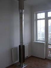 Труба-радіатор із нержавіючої сталі 1 метр AISI 304, 321, фото 3