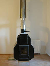 Труба-радіатор із нержавіючої сталі 1 метр AISI 304, 321, фото 4