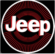 Подсветка логотипа авто на двери Jeep