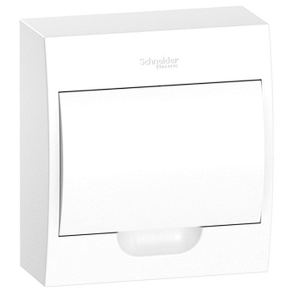 Щит зов 8 модулів 1 ряд білі двері Easy9 Box Schneider Electric EZ9E108P2S