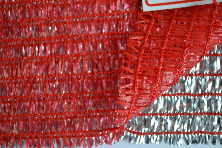 Aluminet DB Red 80% біло-червона (4,4*5м), Двошарова сітка затінююча