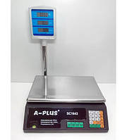 Комп'ютерні електронні ваги А-Плюс 50 кг