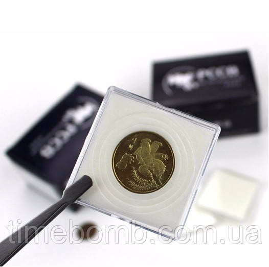 Квадратна капсула для монет 18, 23, 28, 33, 38 мм (тип С)