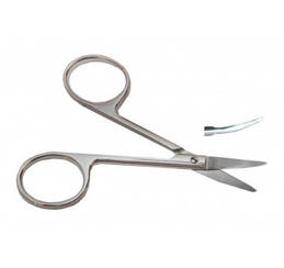 Ножиці медичні для розрізання марлевих пов'язок, тупоконічні, прямі. Довжина 10,0 см