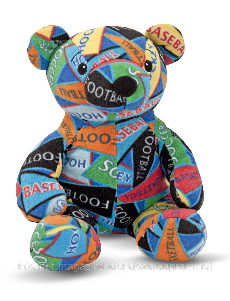 Мягкая игрушка Медведь-спортсмен Zach Melissa&Doug (ID#56724746), цена ...