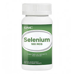 Селен GNC Selenium 100 mg 100 tabs