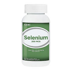 Вітаміни GNC Selenium 200 mg 200 tabs