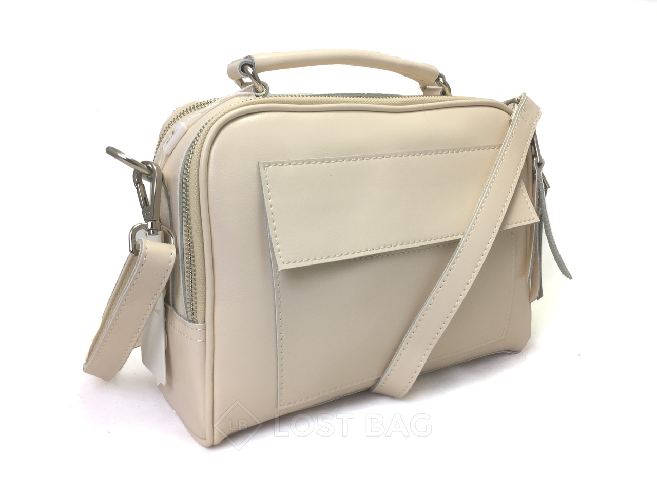 Шкіряна жіноча сумка Galanty, фото 1