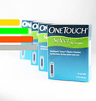 Тест полоски для глюкометра OneTouch Select #50 - Ван Тач Селект - АКЦИЯ от 5 упаковок!