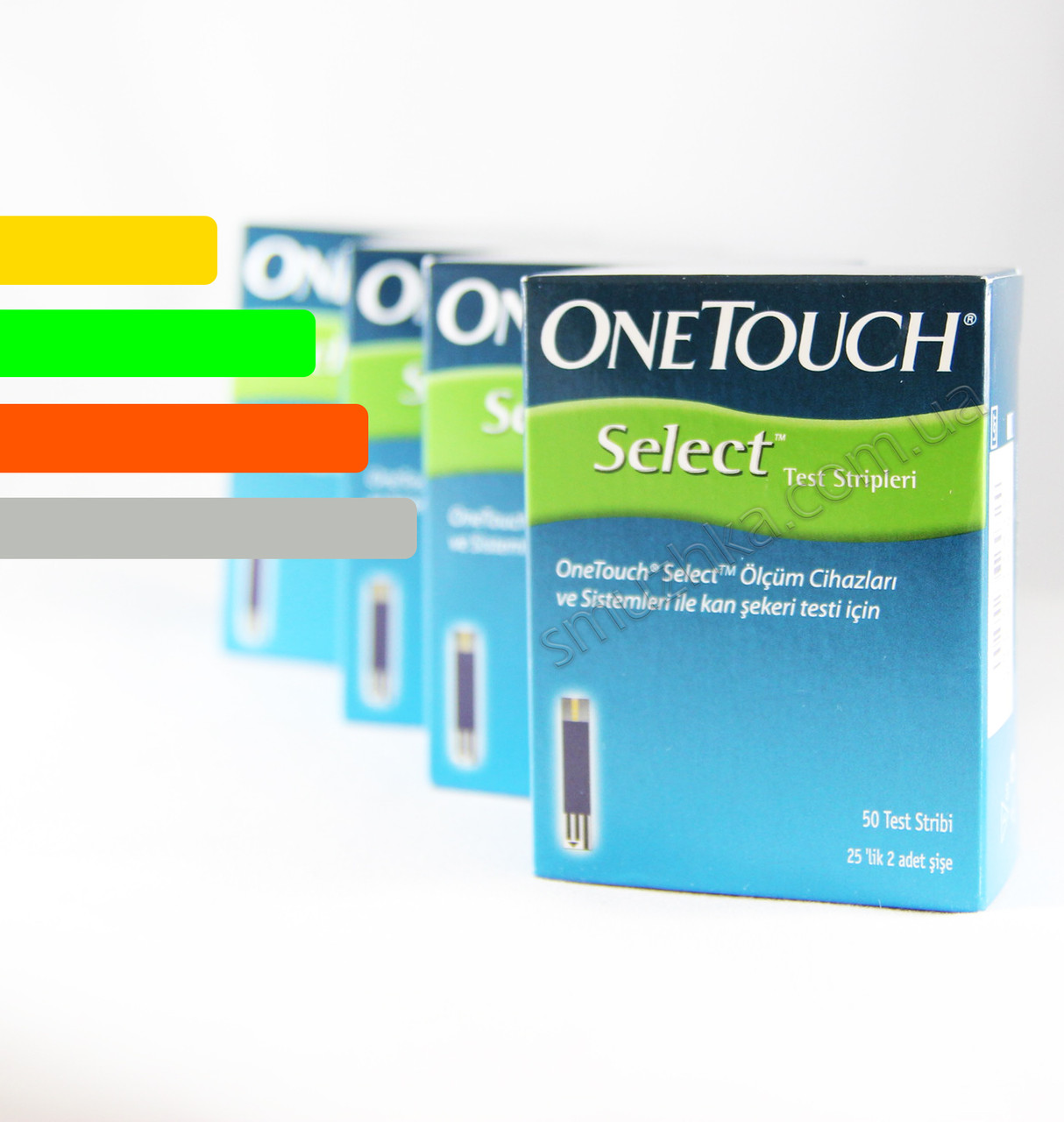 Тест полоски для глюкометра OneTouch Select #50 - Ван Тач Селект - АКЦИЯ от 5 упаковок! - фото 1 - id-p230023744