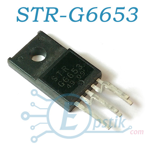 STR-G6653, Мікросхема харчування, TO220F-5L