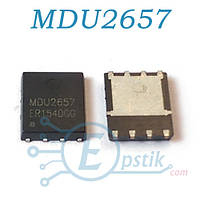 MDU2657 mosfet транзистор N chanel 30V 61.7A QFN8