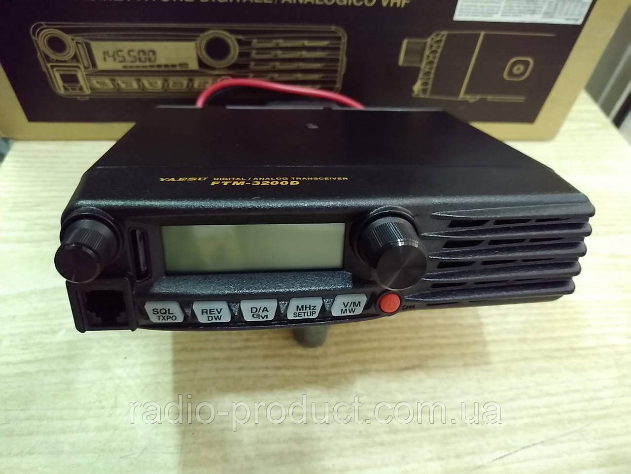 Yaesu FTM-3200D (DE/DR), мобільна аналогово-цифрова радіостанція