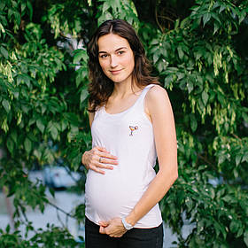 Майки для беременных и кормящих розмір XS S M