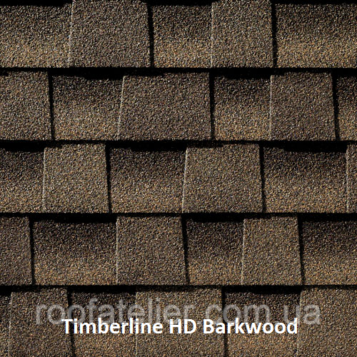 Бітумна черепиця GAF (ГАФ) Timberline HD Barkwood