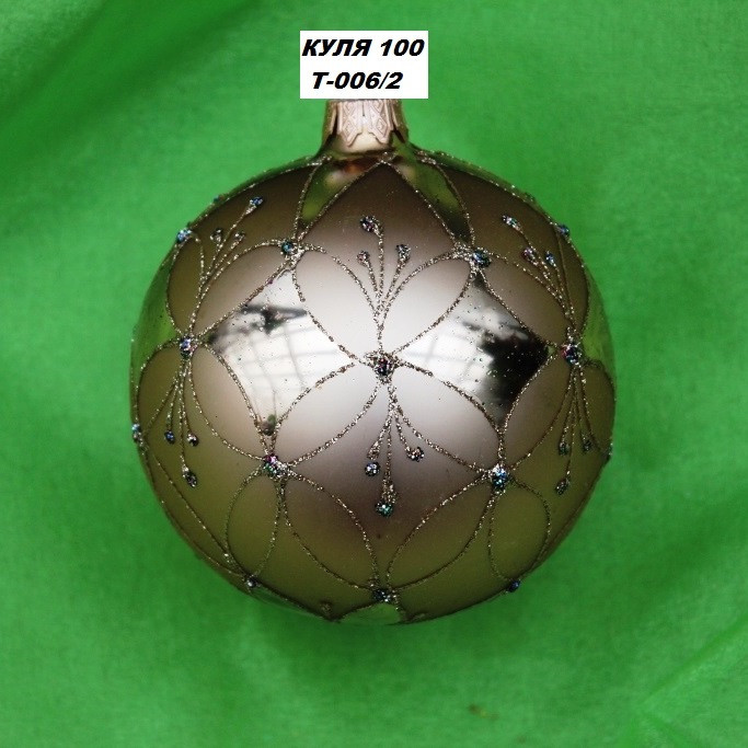 Новорічна іграшка Куля Т006/2